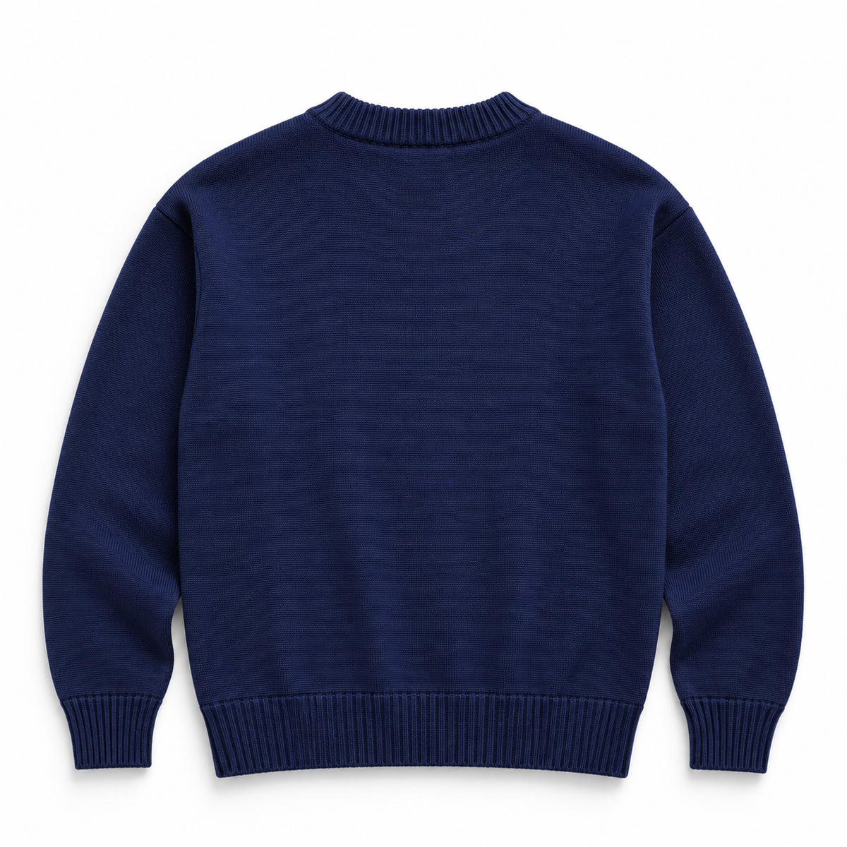 Pull AMI Paris – Ami de Coeur Bleu Foncé