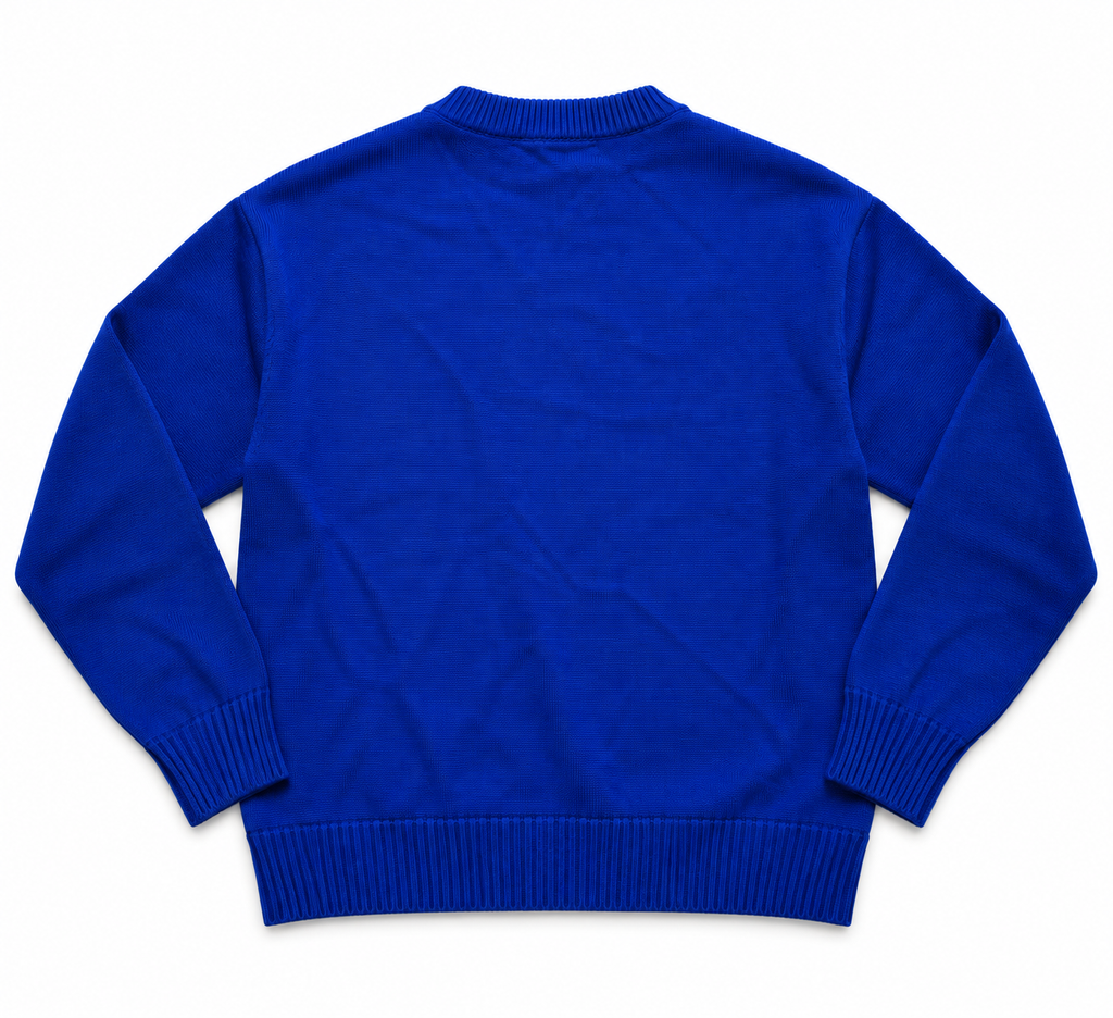 Pull AMI Paris – Ami de Coeur Bleu Roi