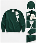 Pull AMI Paris – Ami de Coeur Vert