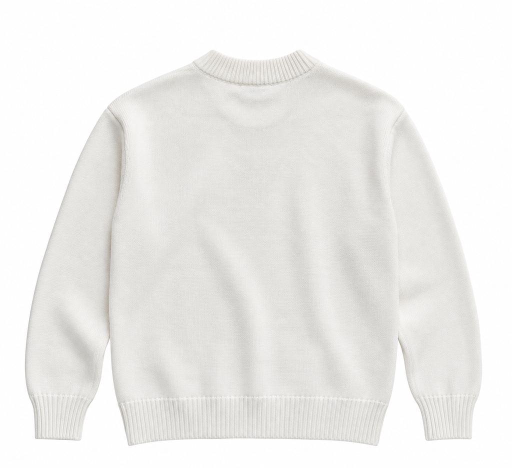 Pull AMI Paris – Ami de Coeur Blanc