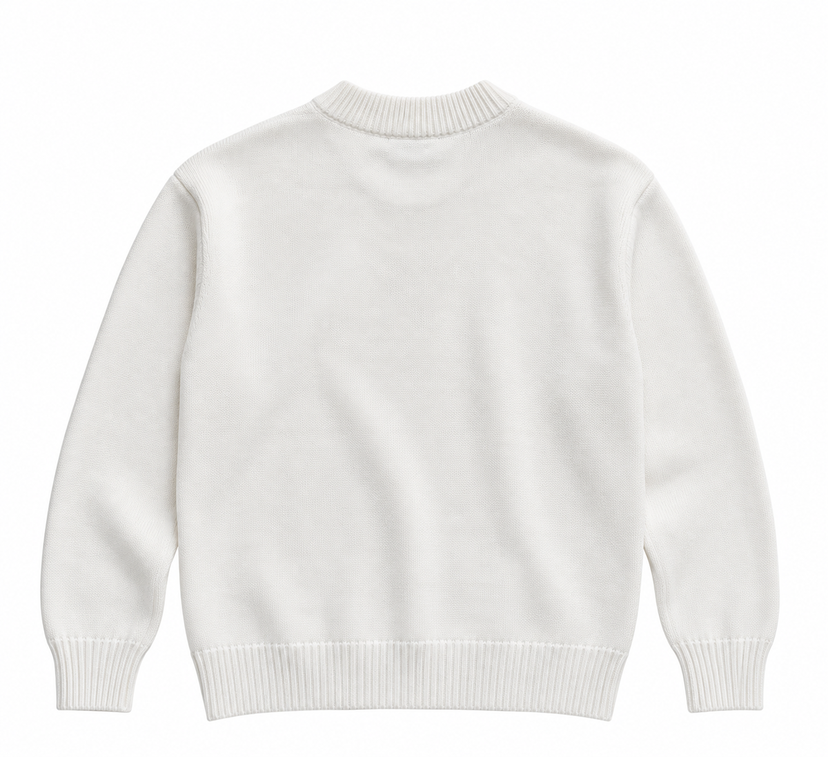 Pull AMI Paris – Ami de Coeur Blanc