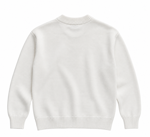 Pull AMI Paris – Ami de Coeur Blanc
